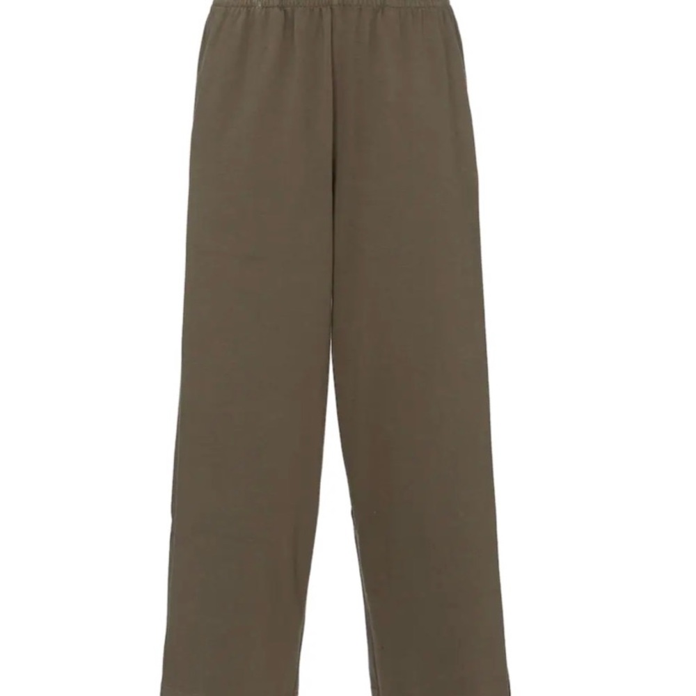 Authentic Vince Wide-Leg Cotton Sweatpants
